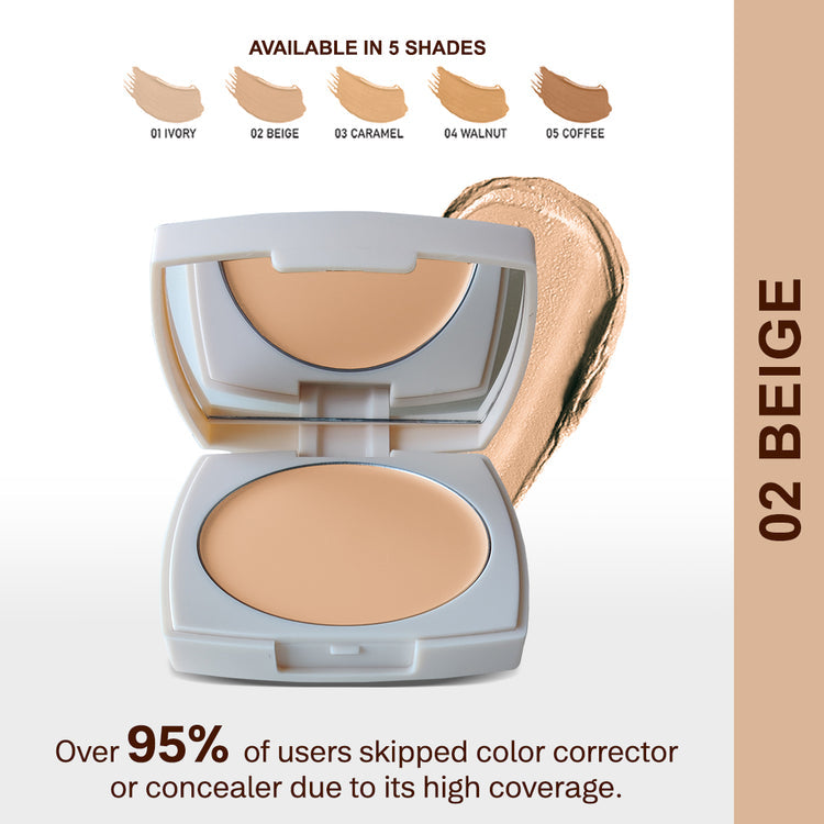 फ्लिका फाउंडेशन क्रीमी 02 बेज