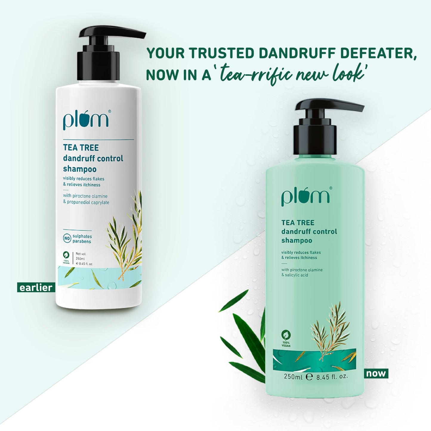 PLUM TEA TREE DANDRUFF CONTROL SHAMPOO 250ML