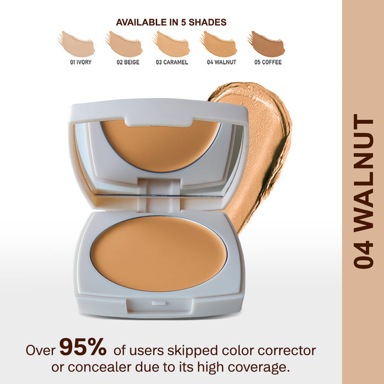 फ्लिका फाउंडेशन क्रीमी 04 अखरोट