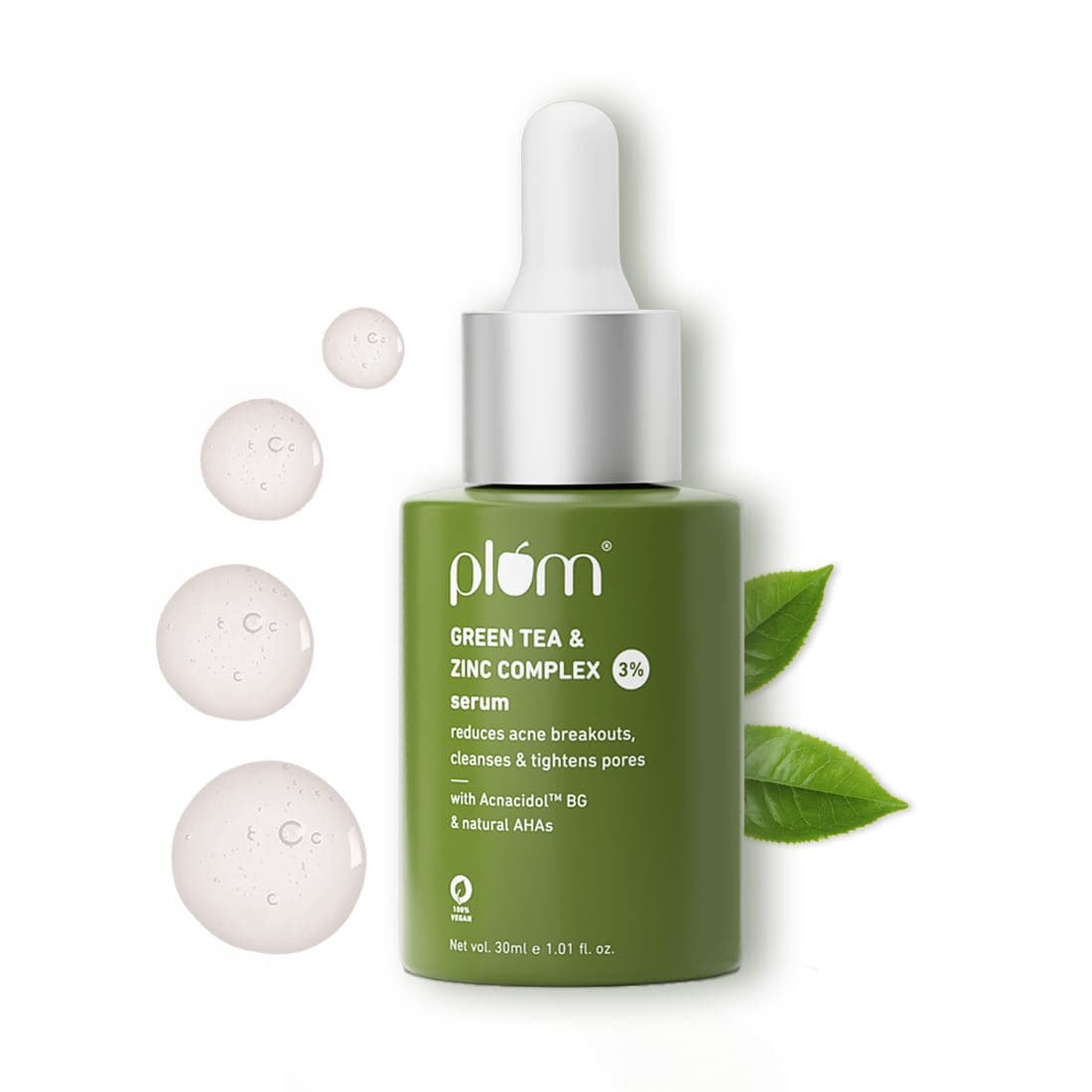 प्लम फेस सीरम ग्रीन टी 30ML