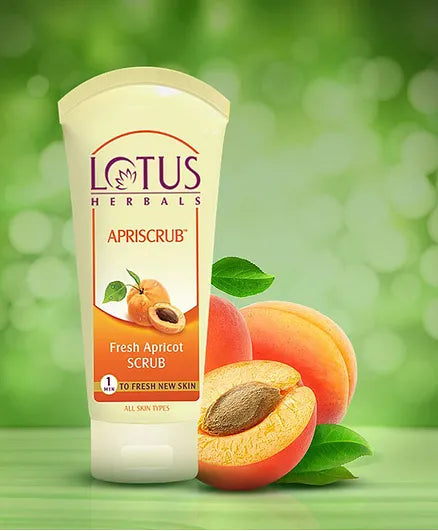 LOTUS HERBALS APRISCRUB FREAH APRICOT SCRUB 100G