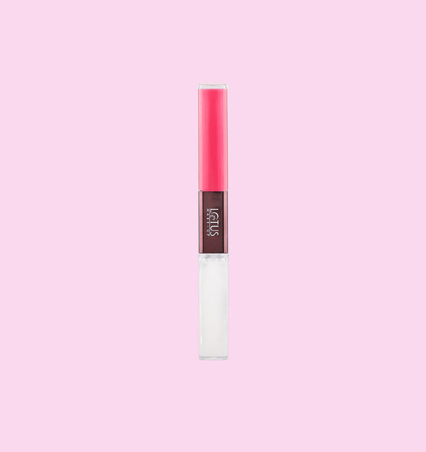 LOTUS MAKEUP PROEDIT LIP PRIMER+MATTE LIP COLOR PL09 BLACKBERRY RICOTTA