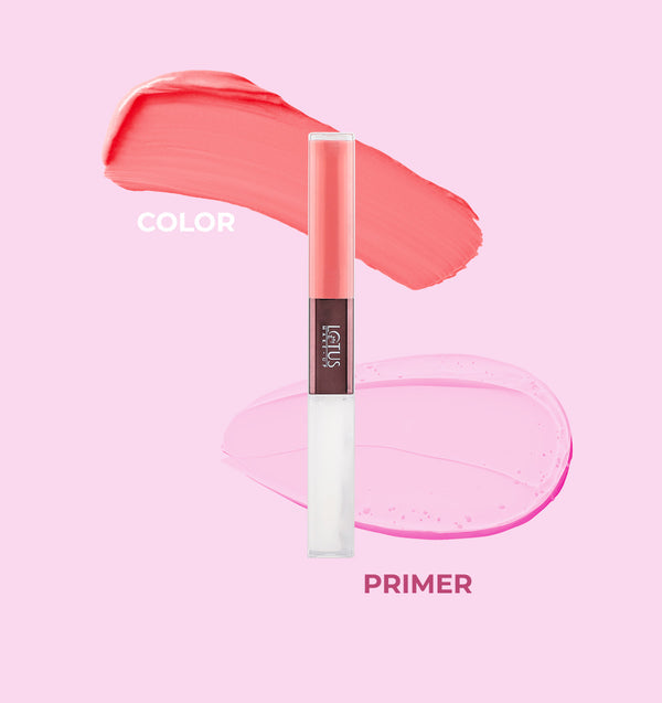 LOTUS MAKEUP PROEDIT LIP PRIMER+MATTE LIP COLOR PL02 BUTTERNUT