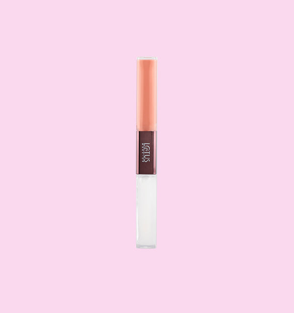LOTUS MAKEUP PROEDIT LIP PRIMER+MATTE LIP COLOR PL04 CINNAMON LOVE