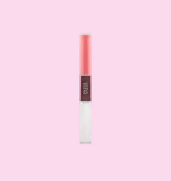 LOTUS MAKEUP PROEDIT LIP PRIMER+MATTE LIP COLOR PL06 STRAWBERRY FUSION