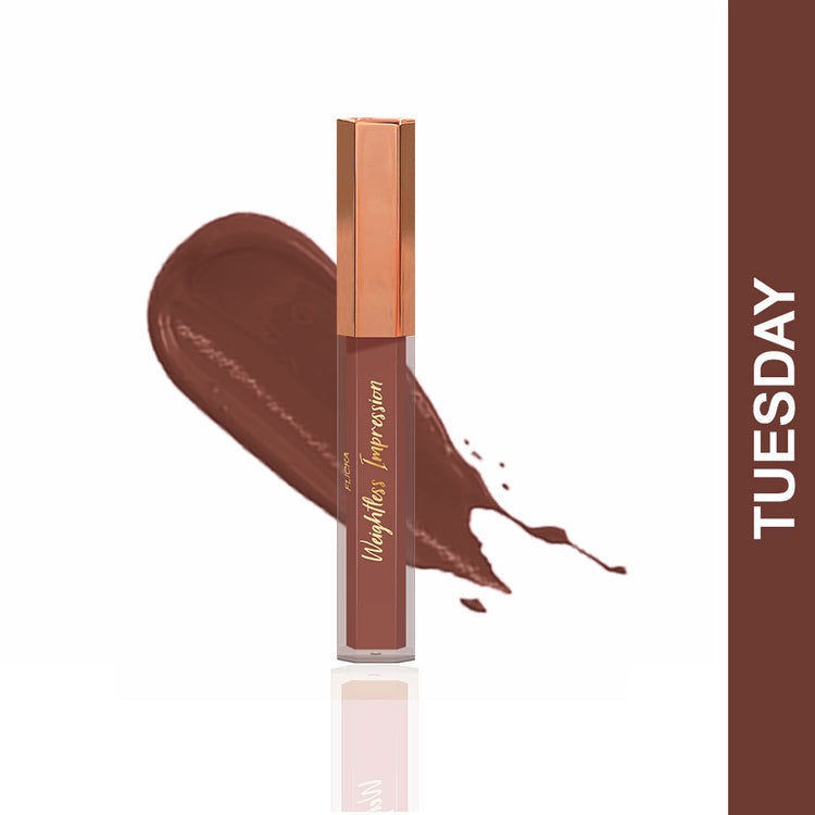FLICKA WEIGHTLESS IMPRESSION MATTE LIQUID LIPSTICK 14 TUESDAY