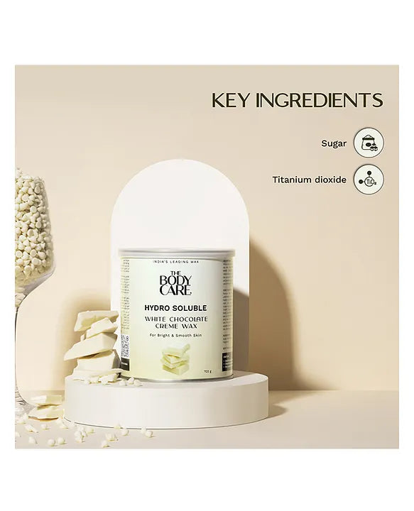 THE BODY CARE WHITE CHOCOLATE CREME WAX HYDRO SOLUBLE 800GM