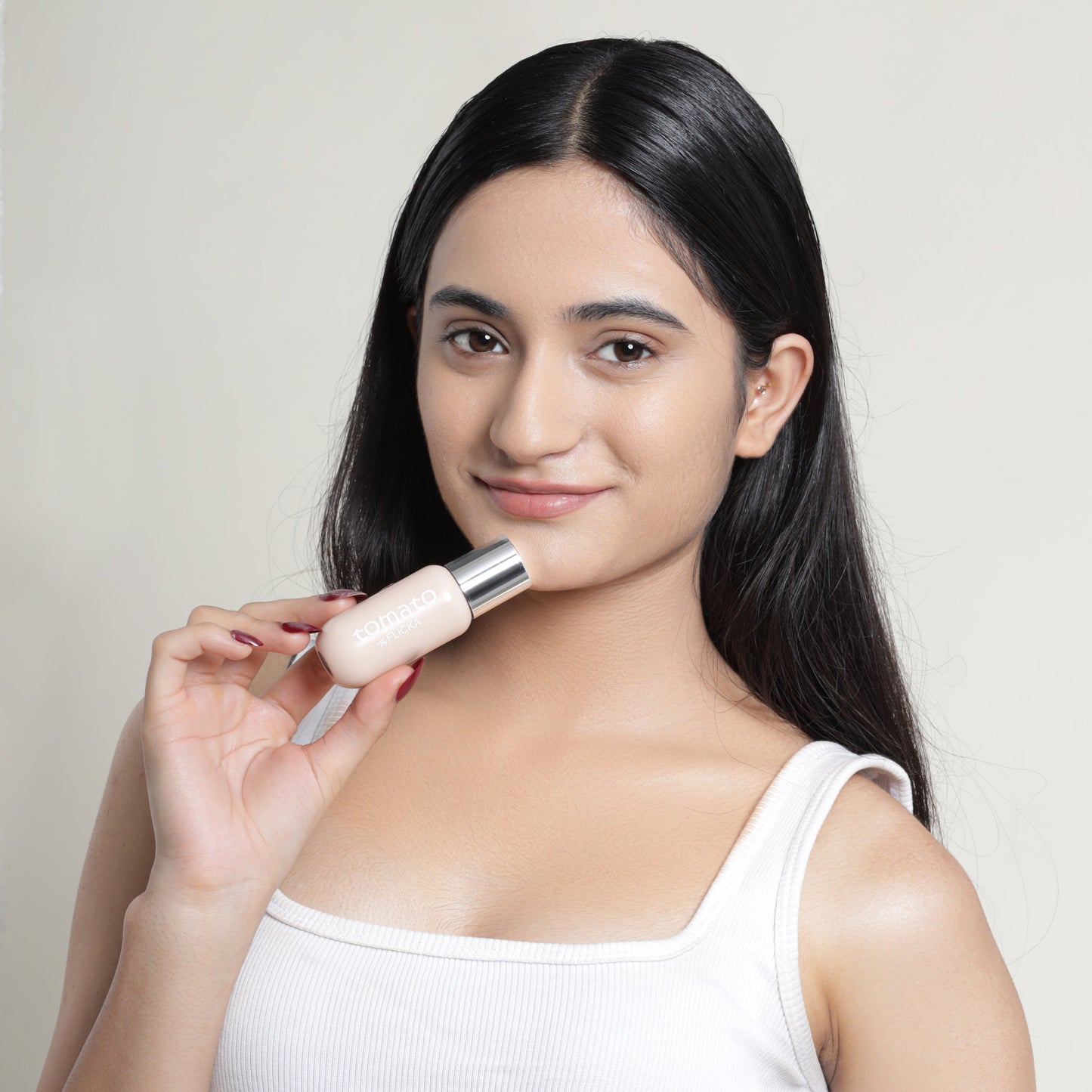 FLICKA TOMATO WITH SPF FOUNDATION 01 IVORY 30ML