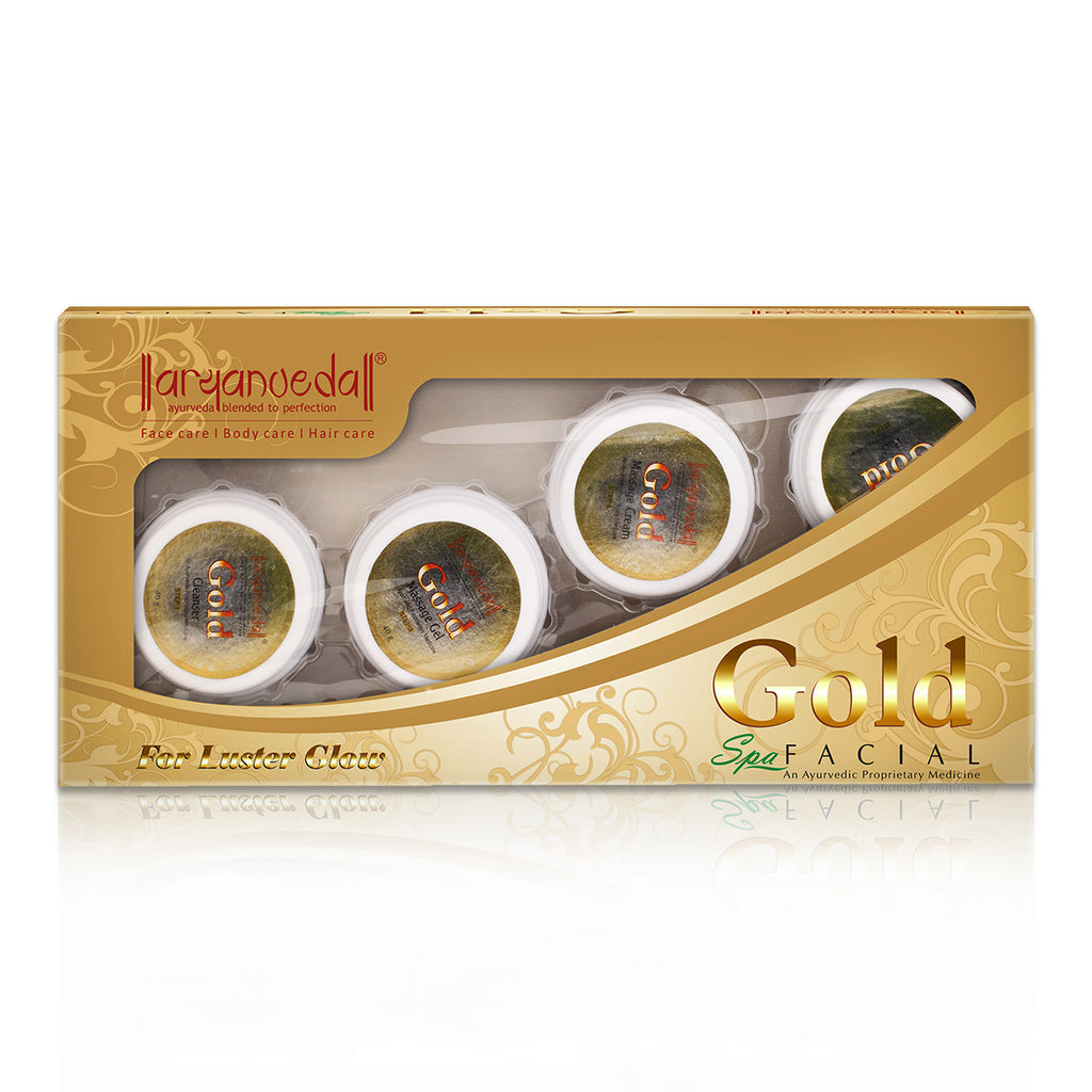 ARYANVEDA GOLD SPA FACIAL KIT 210G