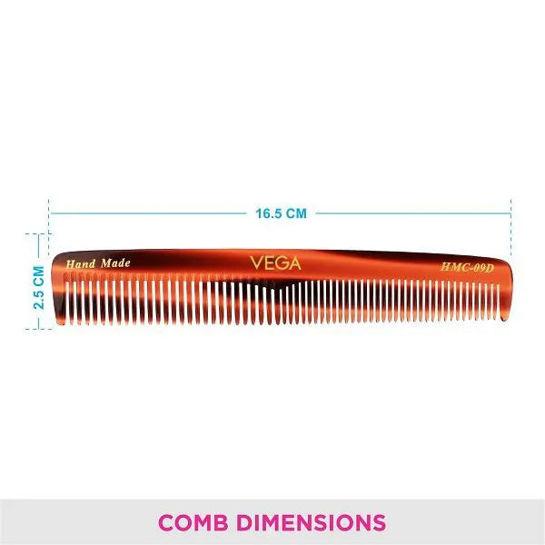 VEGA HANDMADE HAIR COMB HMC 09D PCS