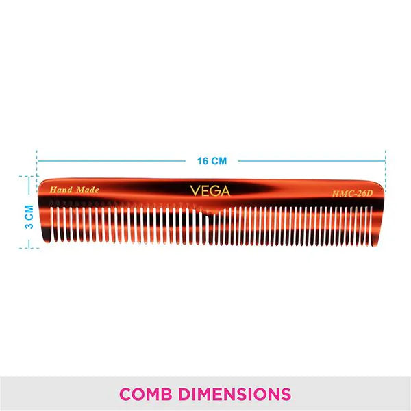 VEGA HANDMADE HAIR COMB HMC 26D PCS