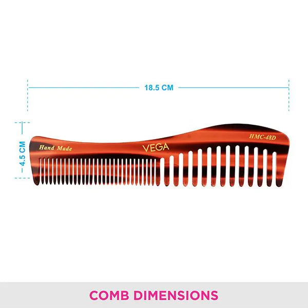 VEGA HANDMADE HAIR COMB HMC 48D PCS