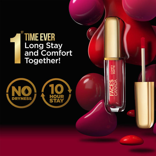 FACES COMFY MATTE LIPCOLOR 03 END OF STORY 3ML
