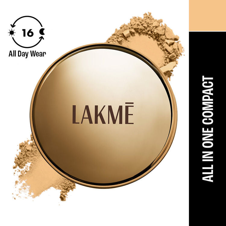 LAKME 9TO5 FOUNDATION POWDER PRIMER MATTE 01 IVORY CREAM 9G