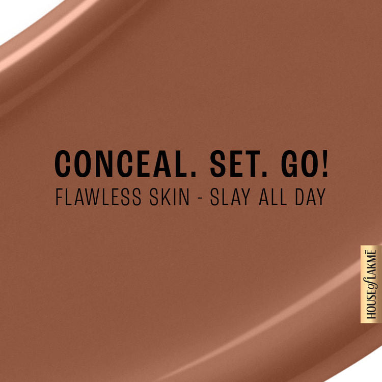 LAKME 9TO5 SUPER MATTE CONCEALER + NIACINAMIDE 39 COCOA 5.4ML