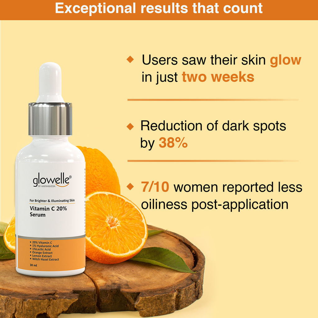 आर्यनवेद विटामिन सी 2% फेस सीरम 30ML