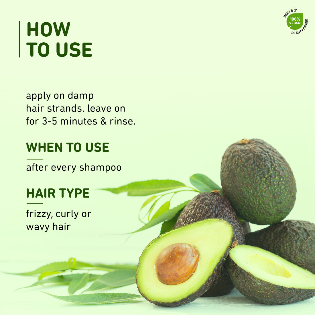 PLUM AVOCADO & ARGAN FRIZZ CONTROL CONDITIONER 175G
