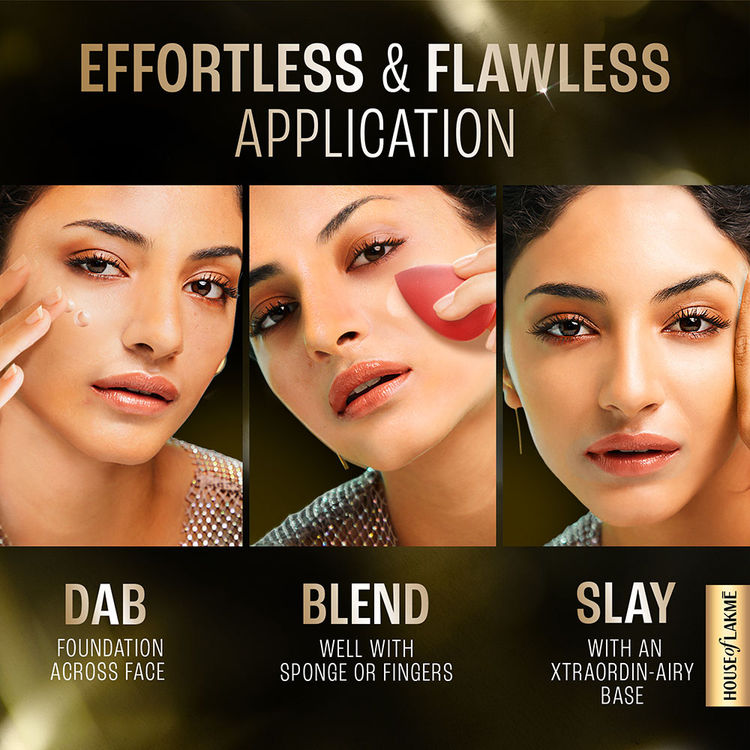 LAKME XTRAORDIN-AIRY MATTREAL MOUSSE 03 GOLDEN MEDIUM
