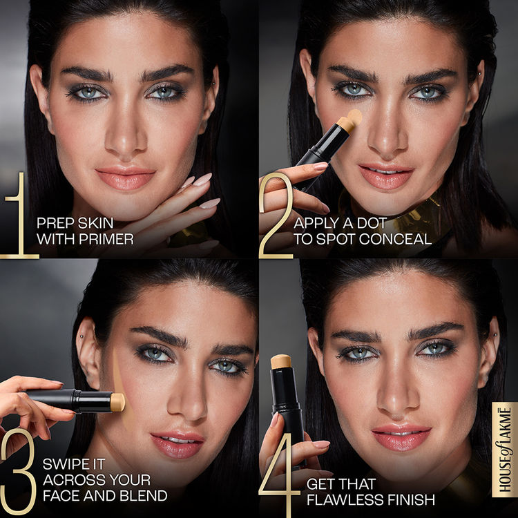 LAKME FACELIFT MULTISLAYER COVER STICK N340 NEUTRAL ALMOND 11G