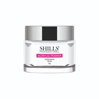 शिल्स एक्रिलिक पावर सफेद