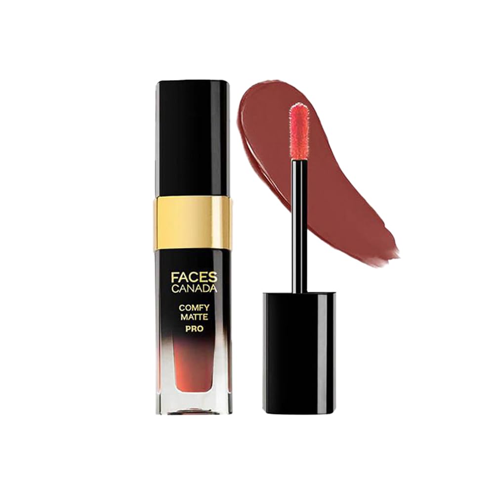 FACES COMFY MATTE PRO LIP COLOR 08 BRICK BROWN (CC5272) 5.5ML