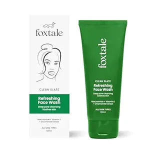 FOXTALE CLEAN SLATE REFRESHING FACE WASH 100ML