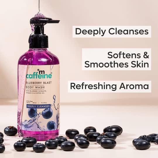 MCAFFEINE BODY WASH BLUEBERRY BLAST 300ML