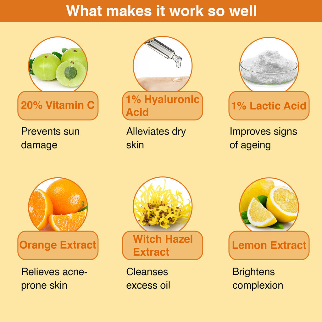 आर्यनवेद विटामिन सी 2% फेस सीरम 30ML
