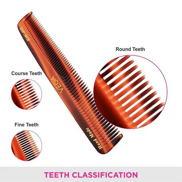 VEGA HANDMADE HAIR COMB HMC 09D PCS