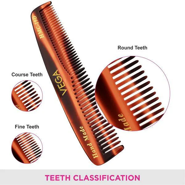 VEGA HANDMADE HAIR COMB HMC 19D PCS