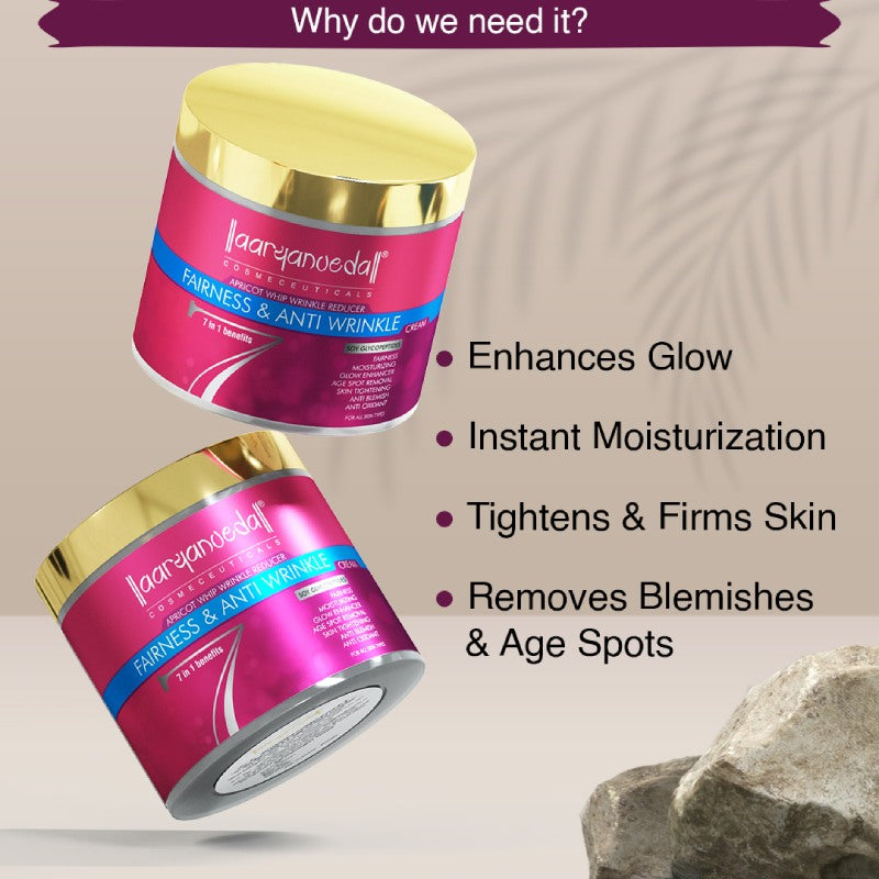 आर्यनवेद फेयरनेस और रिंकल क्रीम 90ML
