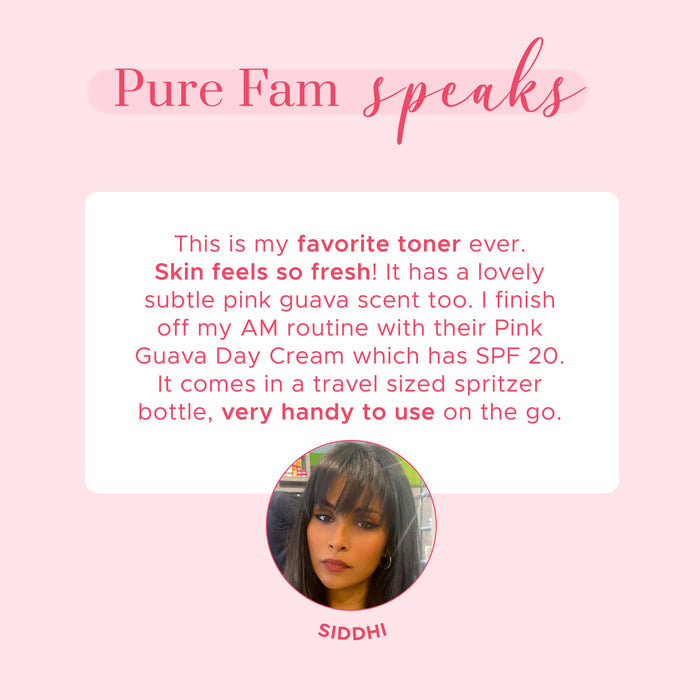 PURE SENSE FACE TONER PINK GUAVA