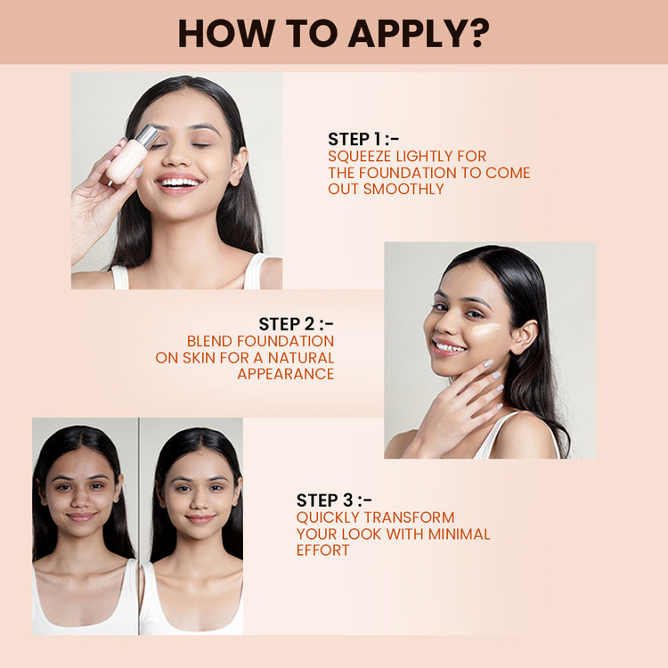 FLICKA TOMATO WITH SPF FOUNDATION 01 IVORY 30ML