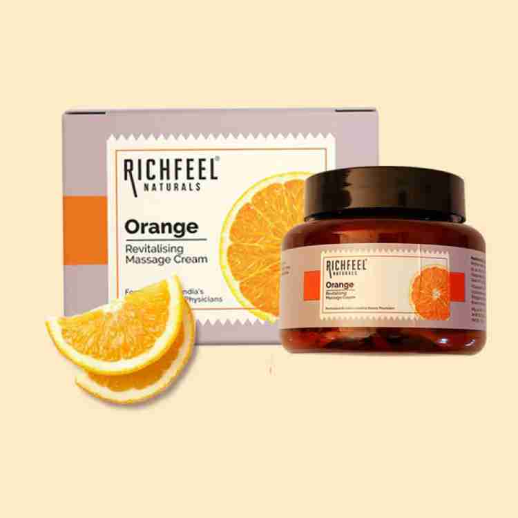 RICHFEEL ORANGE REVITALISING MASSAGE CREAM 100G