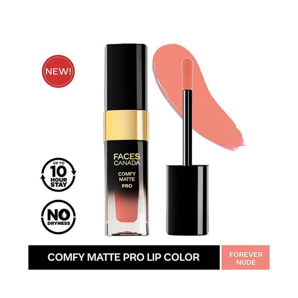 FACES COMFY MATTE PRO LIP COLOR 09 FOREVER NUDE (CC5273) 5.5ML