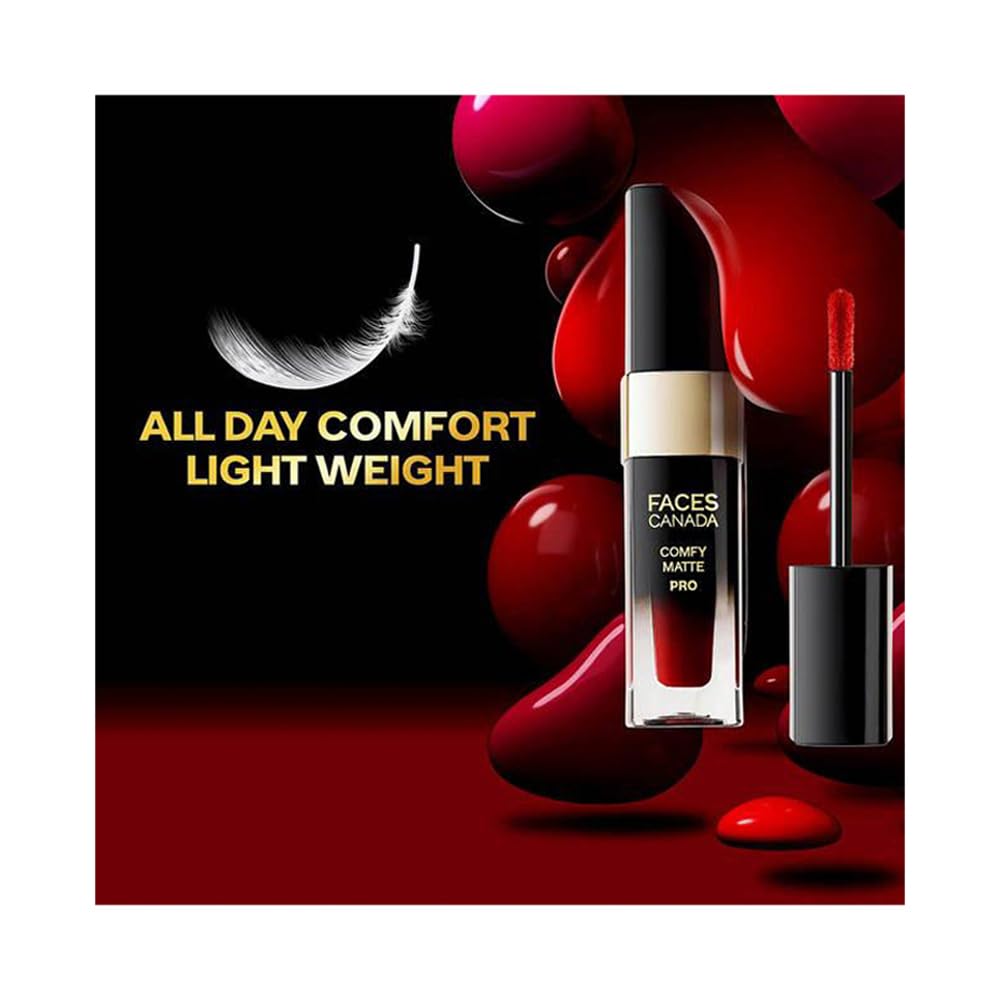 FACES COMFY MATTE PRO LIP COLOR 08 BRICK BROWN (CC5272) 5.5ML