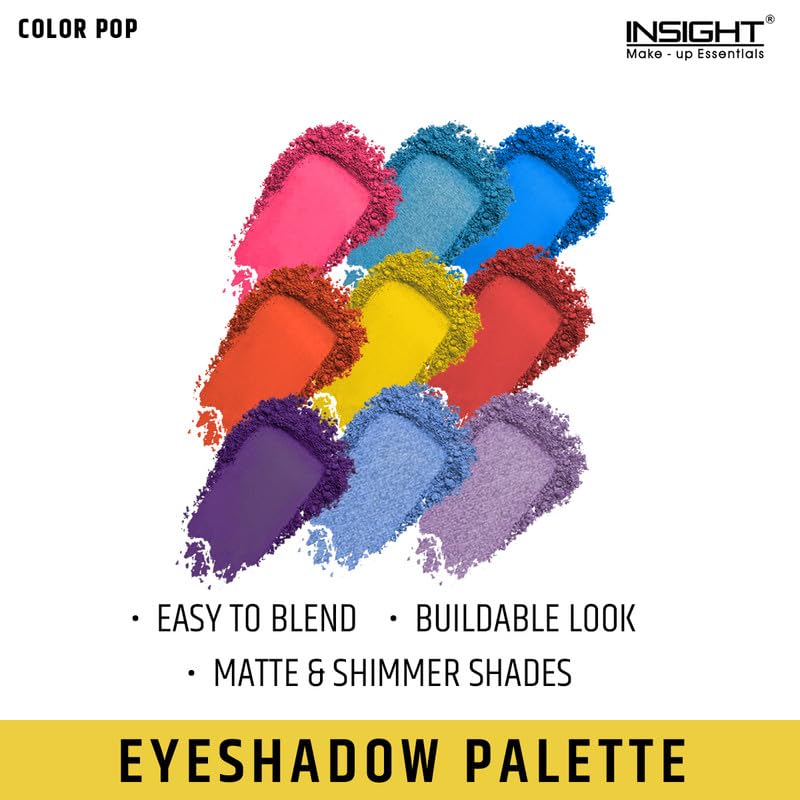 INSIGHT EYESHADOW PALETTE ES-115 COLOR POP