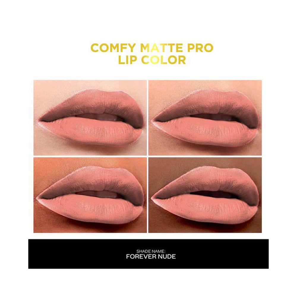 FACES COMFY MATTE PRO LIP COLOR 09 FOREVER NUDE (CC5273) 5.5ML