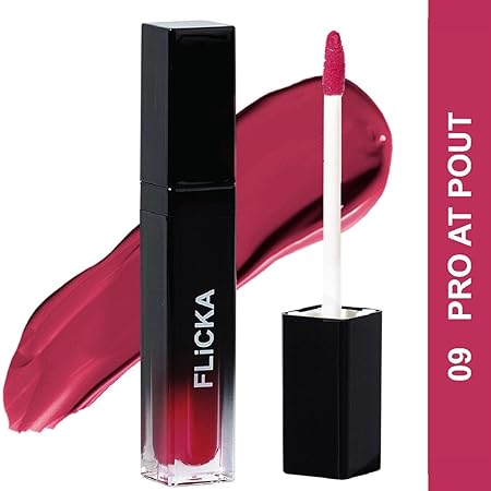 FLICKA SET AND ATTACK LIQUID LIPSTICK 09 PRO AT POUT