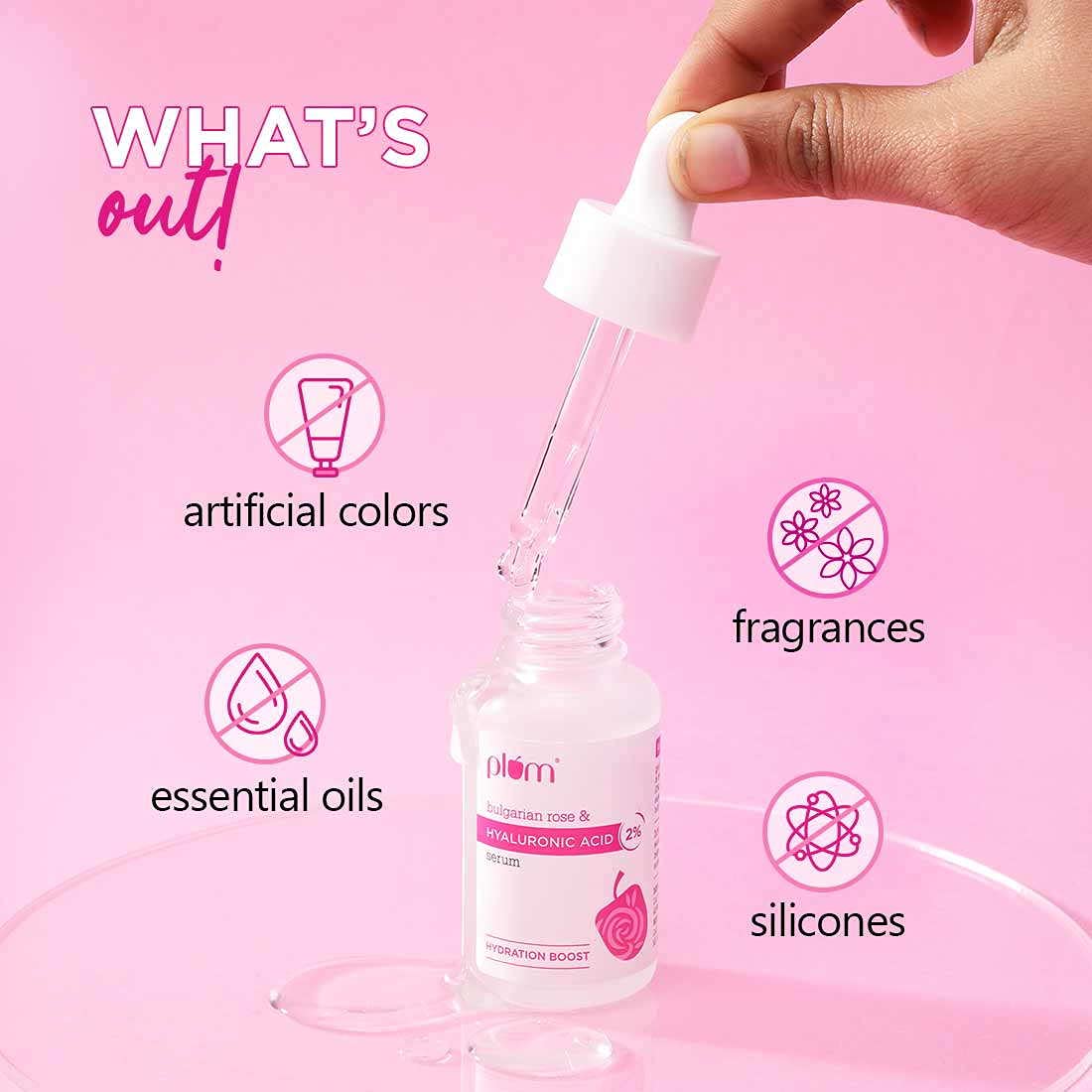 प्लम सीरम बल्गेरियाई गुलाब 15ML
