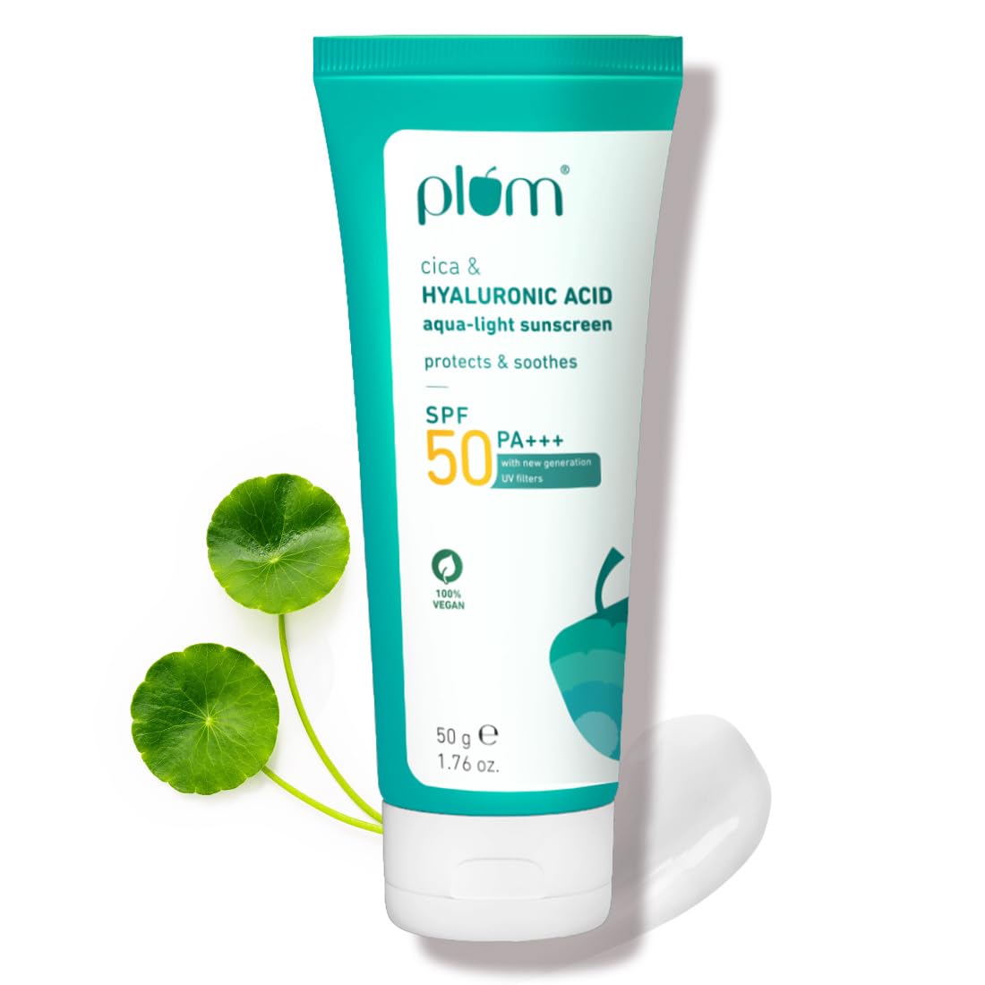 PLUM CICA & HYALURONIC ACID AQUA LIGHT SUNSCREEN SPF50 PA+++ 50G