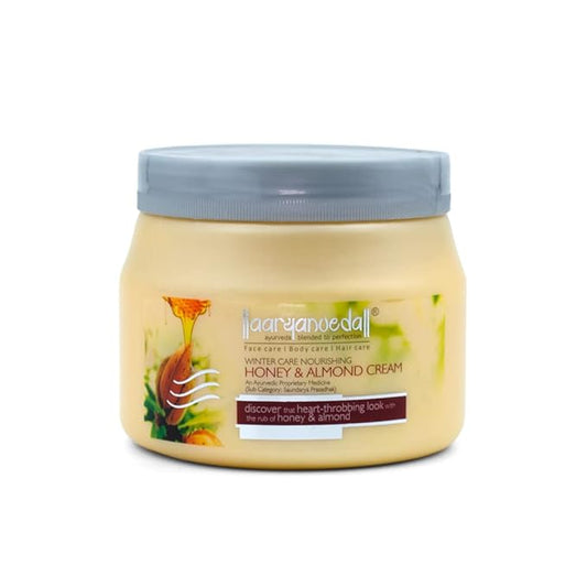 ARYANVEDA HONEY & ALMOND CREAM 400G