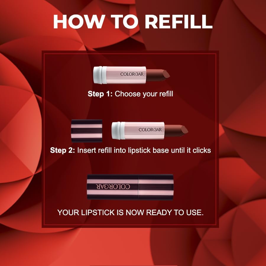 COLORBAR VEGAN MATTE LIPSTICK REFILL 002 MISCHIEVOUS WINE 4.2G