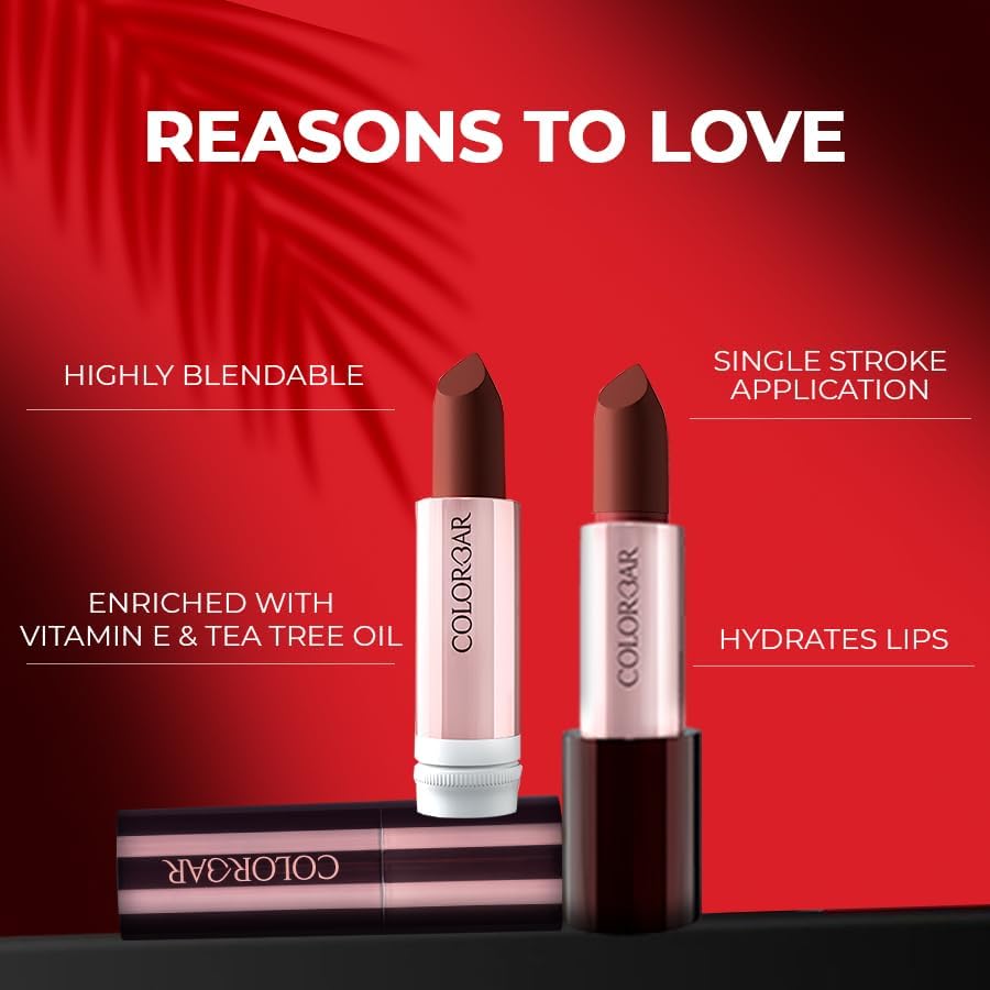COLORBAR VEGAN MATTE LIPSTICK REFILL 002 MISCHIEVOUS WINE 4.2G