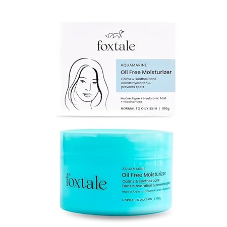 FOXTALE AQUAMARINE OIL FREE MOISTURIZER 100G