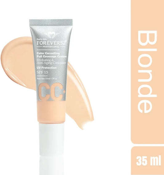 FOREVER 52 COLOR CORRECTING FULL COVERAGE CREAM CC001 BLONDE 35 ML