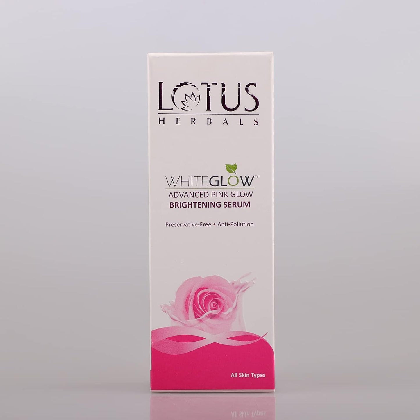 LOTUS HERBALS WHITEGLOW ADVANCED PINK GLOW BRIGHTENING SERUM 30ML