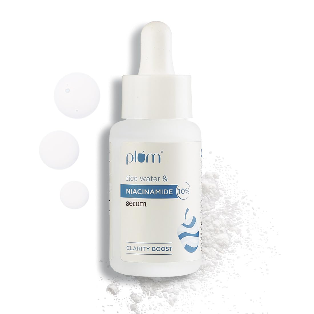 PLUM RICE WATER & NACINAMIDE 10% SERUM CLARITY BOOST 30ML