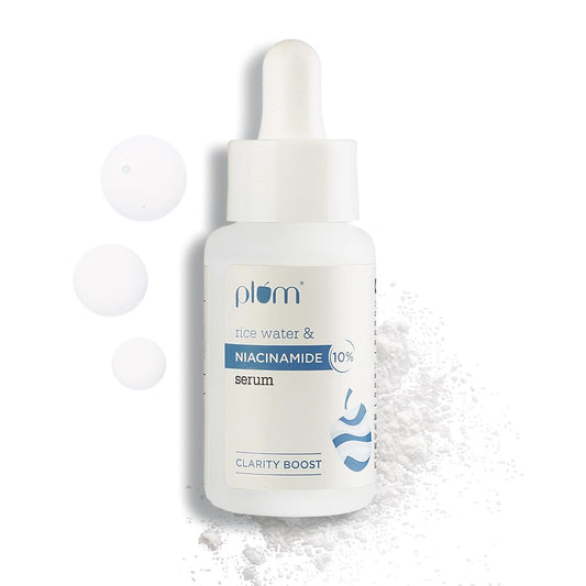 PLUM RICE WATER & NACINAMIDE 10% SERUM CLARITY BOOST 30ML
