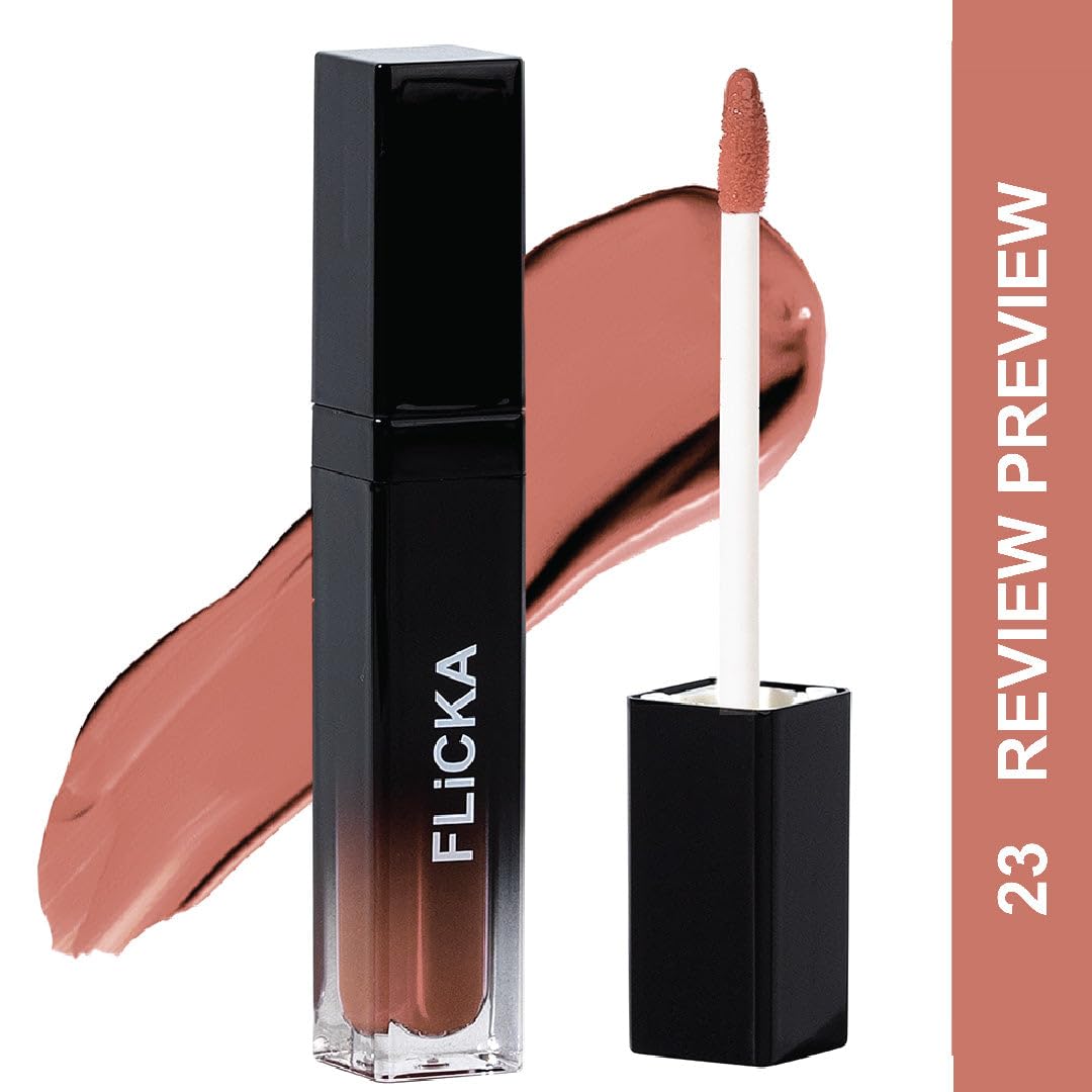 FLICKA SET AND ATTACK LIQUID LIPSTICK 23 REVIEW